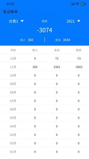 乱记账本手机软件app截图