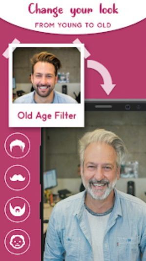 老年面部特效手机软件app截图