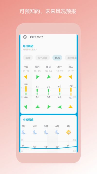 瑾软天气预报手机软件app截图