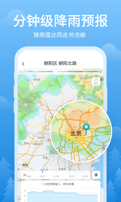 简单天气预报手机软件app截图