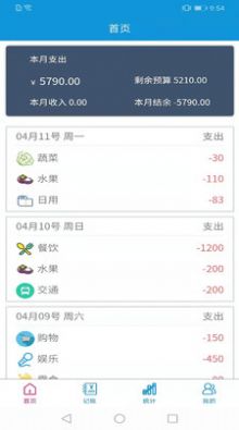 记账无忧手机软件app截图