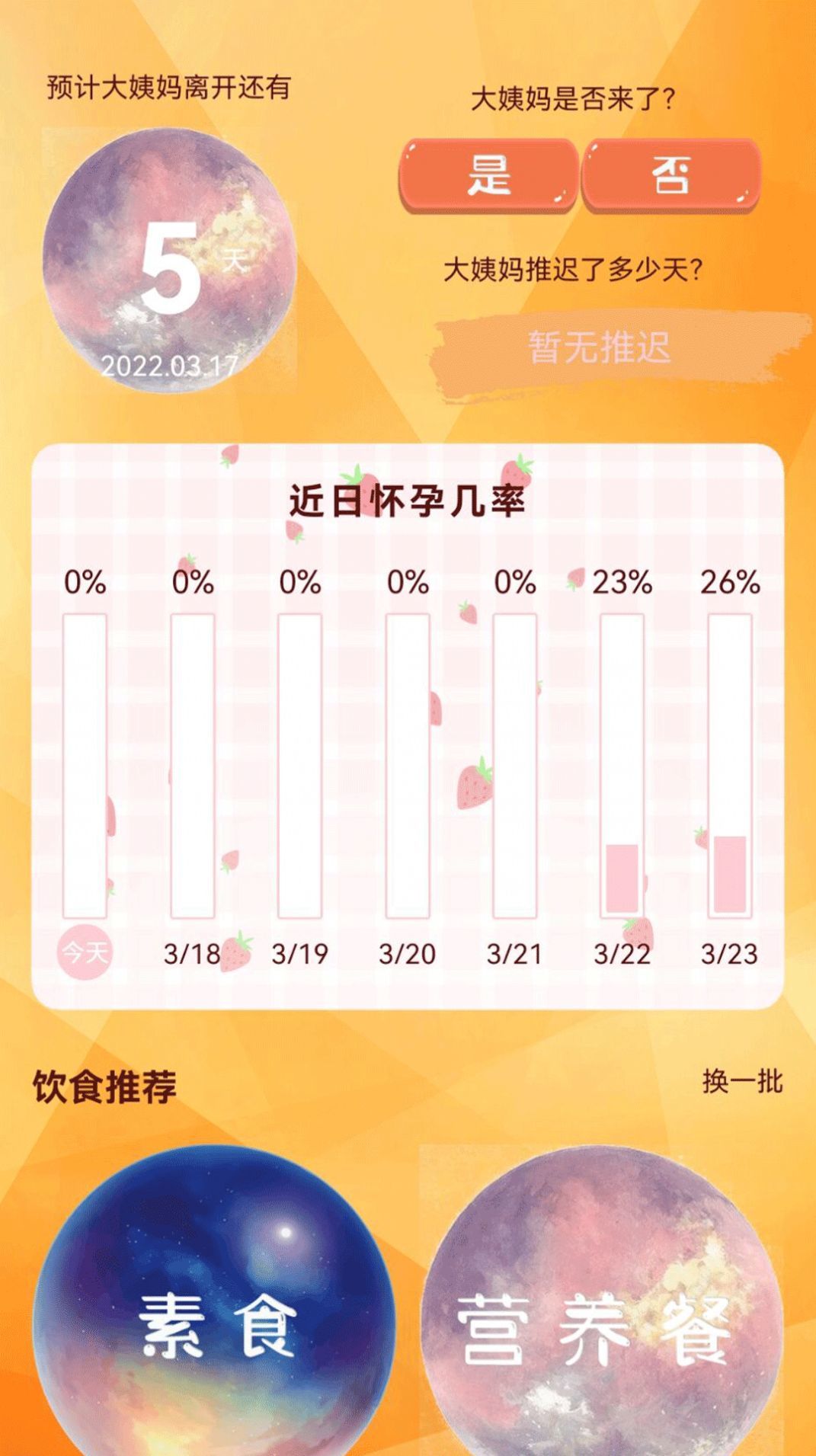 大姨妈贴心管家手机软件app截图