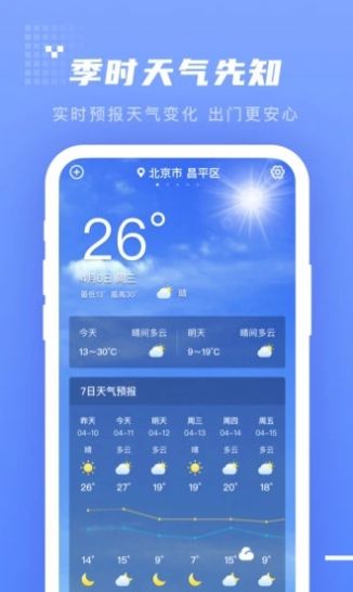 季时天气先知手机软件app截图