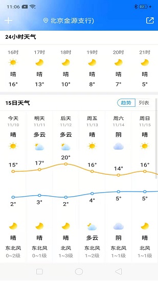 知暖天气手机软件app截图