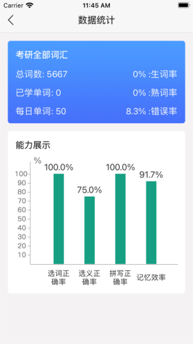 单词汇手机软件app截图