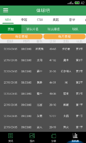 体球网篮球即时比分手机版手机软件app截图