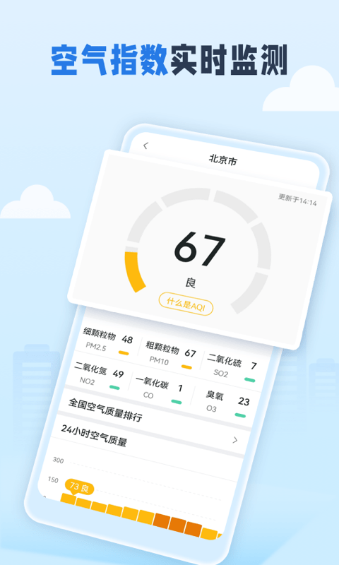 春雨四季天气手机软件app截图