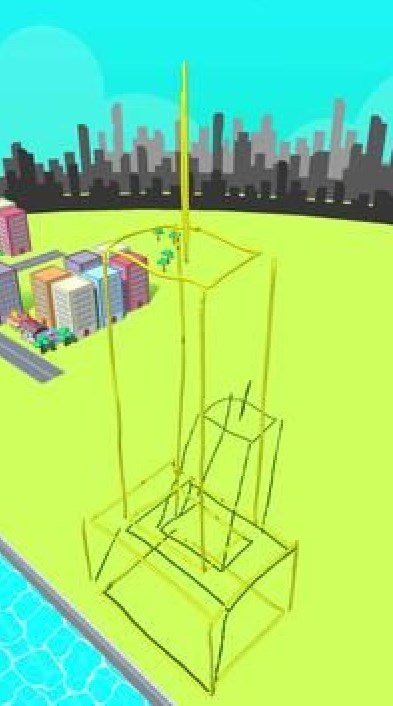 绘制城市3D手游app截图