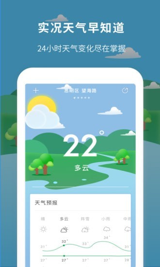 每日天气预报软件手机软件app截图