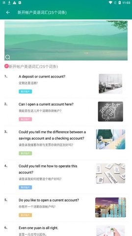 金融英语词汇大全手机软件app截图