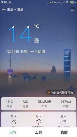 大天气字号手机软件app截图