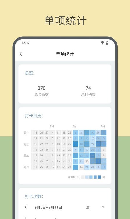 元气打卡手机软件app截图