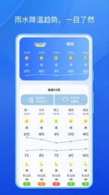 天气小秘书手机软件app截图