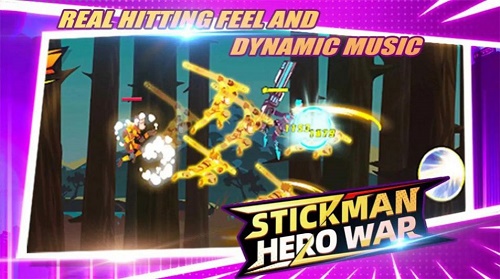 Stickman Hero War手游app截图