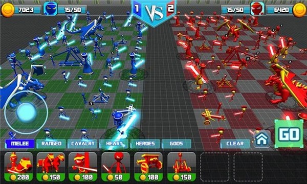 Wars of Star: Stick Warriors手游app截图