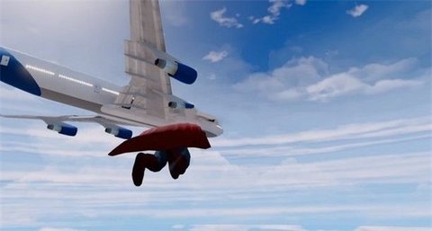 Flying Superman Simulator 2018手游app截图