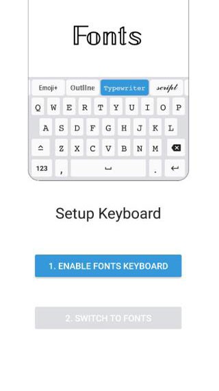 Fonts输入法手机软件app截图