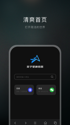 双子星浏览器手机软件app截图