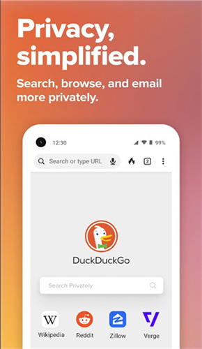 duckduckgo中文版手机软件app截图