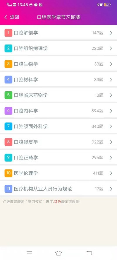 口腔医学主治医师手机软件app截图