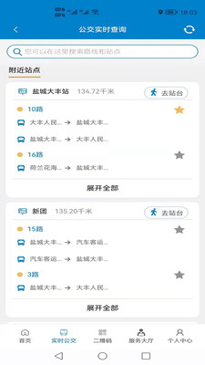 大丰公交行手机软件app截图