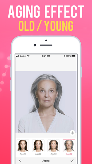 面部老化相机手机软件app截图