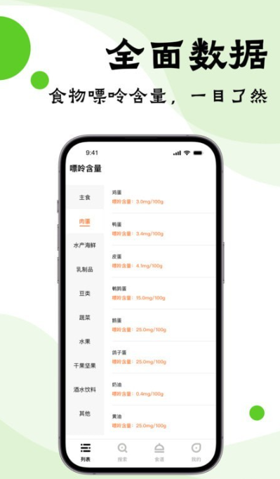 嘌呤管家手机软件app截图