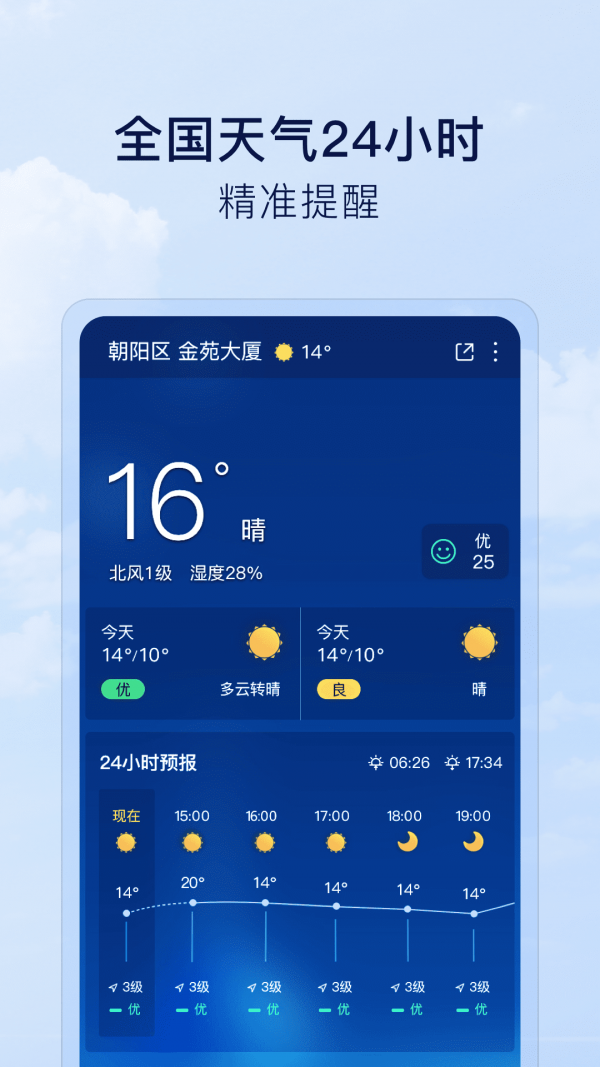 默契天气手机软件app截图