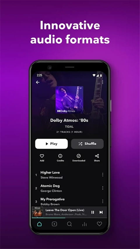 TIDAL音乐手机软件app截图