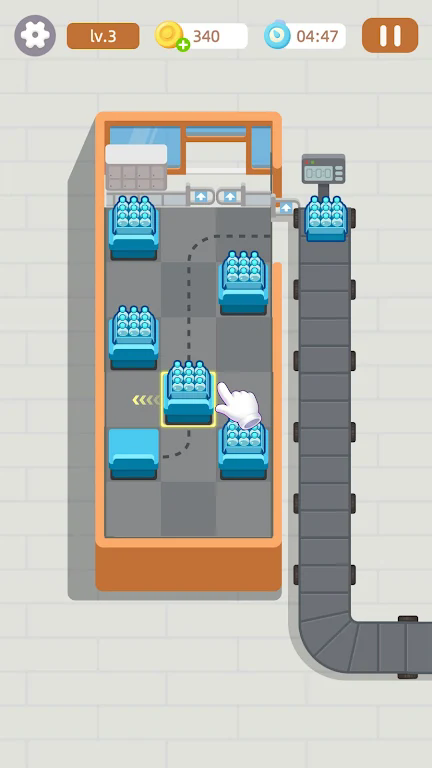 巴士货架消除手游app截图