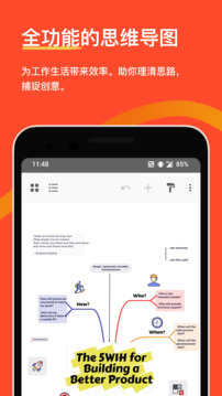 XMind思维导图免费版手机软件app截图