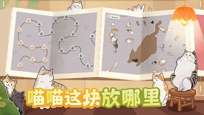 挤在一起的猫猫手游app截图