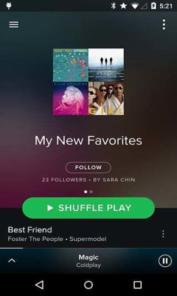 Spotify免登录版手机软件app截图