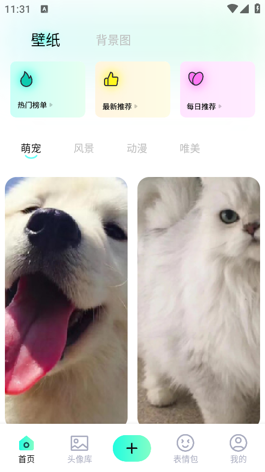 桃子壁纸手机软件app截图