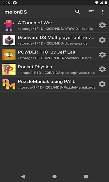 melonDS安卓汉化版手机软件app截图