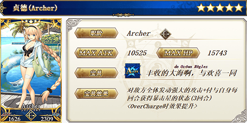 《FGO》泳装三期英灵礼装日替表