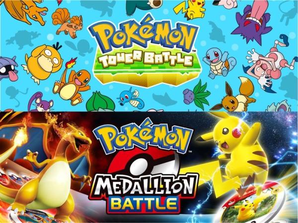 《宝可梦》双新作《Pokémon Tower Battle》＆《Pokémon Medallion Battle》正式推出！