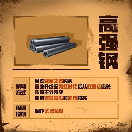 《明日之后》火山版本新增半成品材料介绍