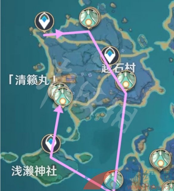 《原神》2.6飘浮灵讨伐路线大全