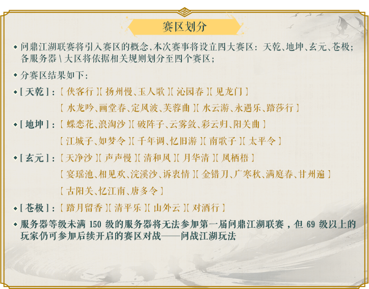 《一梦江湖》首届跨服赛事问鼎江湖报名开启，跨服组队参赛赢取柳珊瑚、四象图